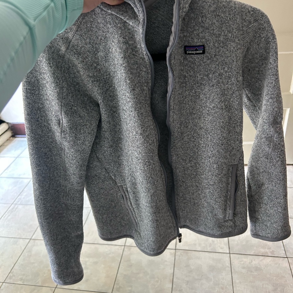 Patagonia Gray women’s hooded Jacket